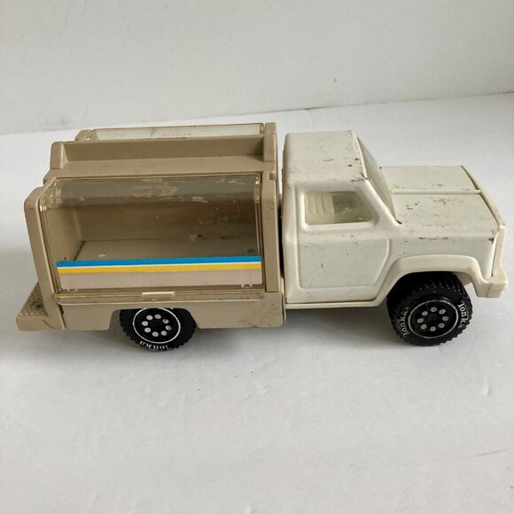 Vintage Tonka Bell System Utility Truck Toy w/ Opening Box Doors - Picture 4 of 9